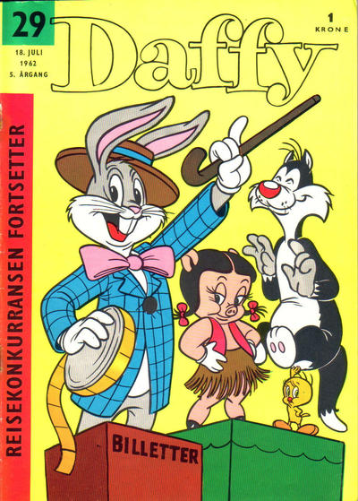 Cover for Daffy (Allers Forlag, 1959 series) #29/1962