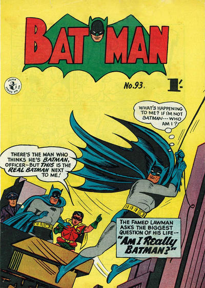 Cover for Batman (K. G. Murray, 1950 series) #93
