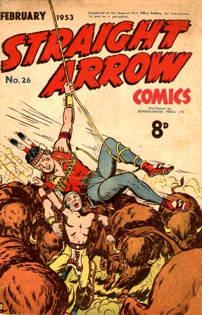 Cover for Straight Arrow Comics (Magazine Management, 1950 series) #26