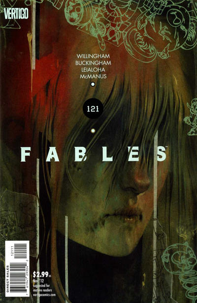 Cover for Fables (DC, 2002 series) #121