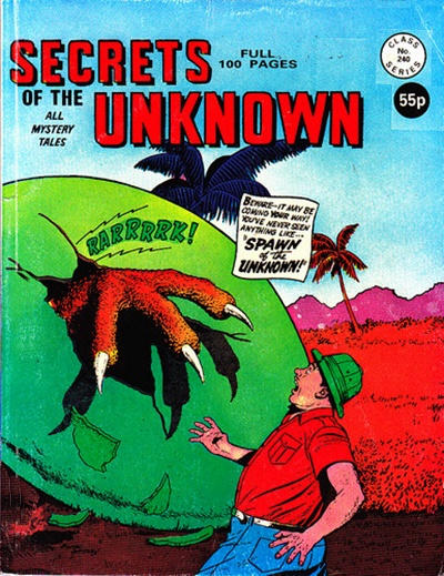 Cover for Secrets of the Unknown (Alan Class, 1962 series) #240