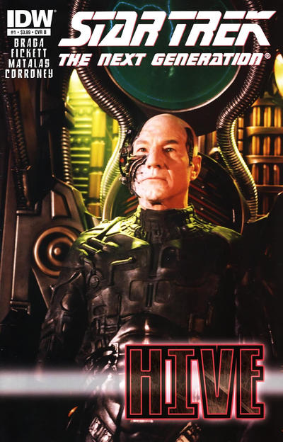 Cover for Star Trek TNG: Hive (IDW, 2012 series) #1 [Cover B - Photo Cover]