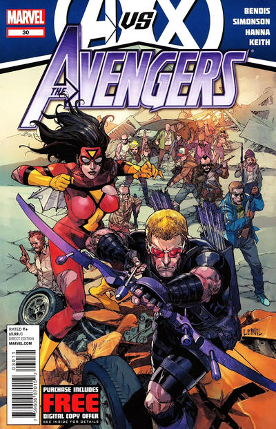 Cover for Avengers (Marvel, 2010 series) #30