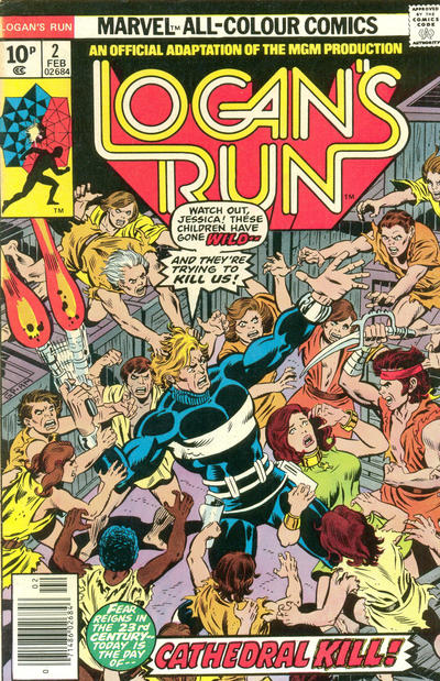 Cover for Logan's Run (Marvel, 1977 series) #2 [British]