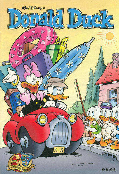 Cover for Donald Duck (Sanoma Uitgevers, 2002 series) #31/2012