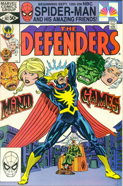 Cover for The Defenders (Marvel, 1972 series) #102 [Direct]