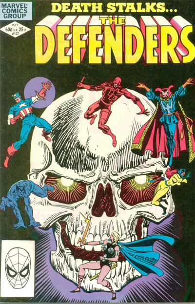 Cover for The Defenders (Marvel, 1972 series) #107 [Direct]