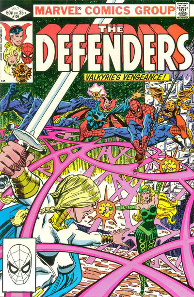 Cover for The Defenders (Marvel, 1972 series) #109 [Direct]