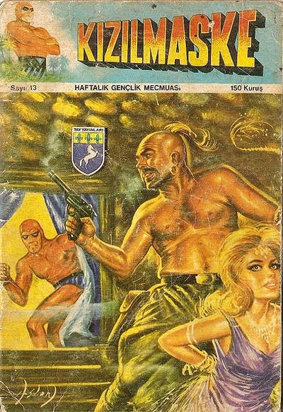 Cover for Kizilmaske (Tay Yayınları, 1973 series) #13