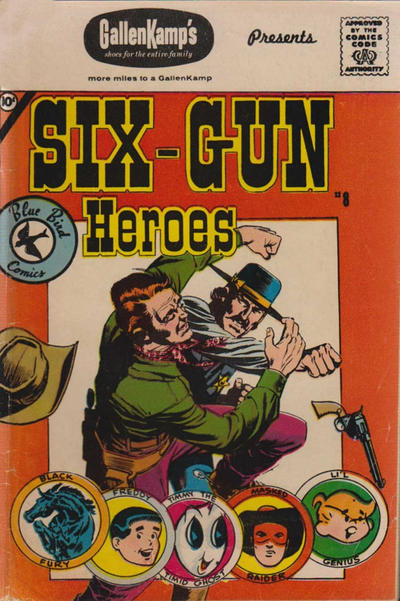 Cover for Six-Gun Heroes (Charlton, 1959 series) #8 [Gallenkamp's]