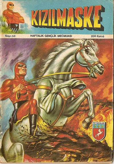 Cover for Kizilmaske (Tay Yayınları, 1973 series) #58