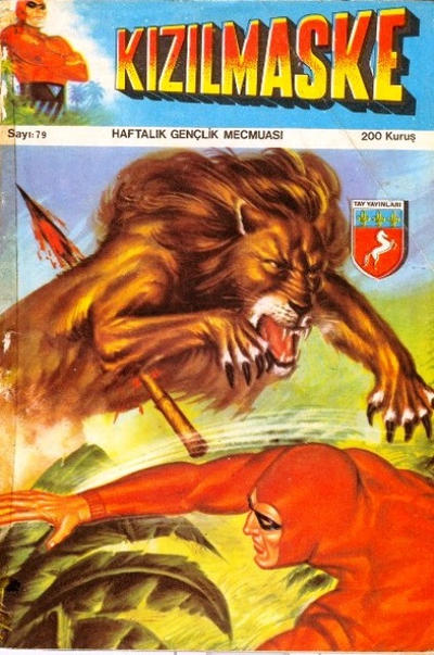 Cover for Kizilmaske (Tay Yayınları, 1973 series) #79