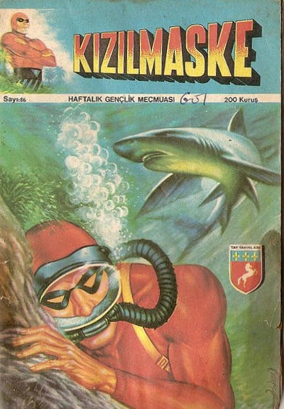 Cover for Kizilmaske (Tay Yayınları, 1973 series) #86