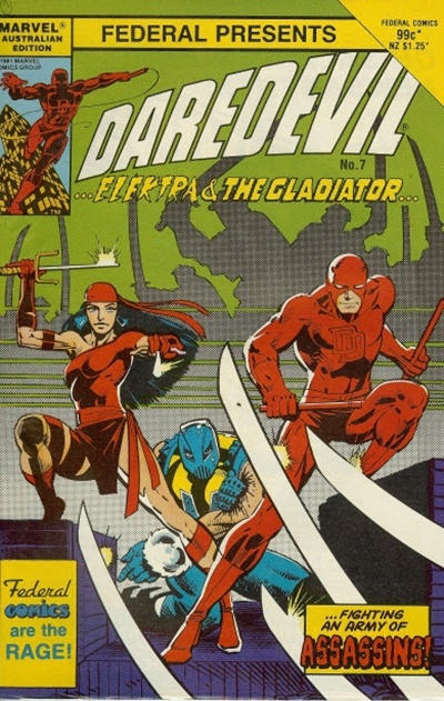 Cover for Daredevil (Federal, 1983 series) #7