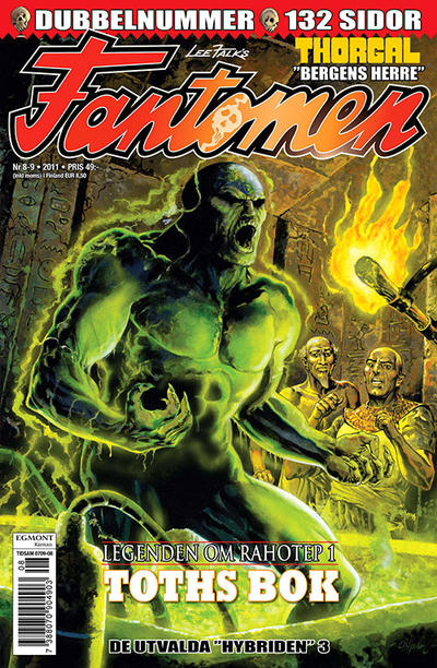 Cover for Fantomen (Egmont, 1997 series) #8-9/2011