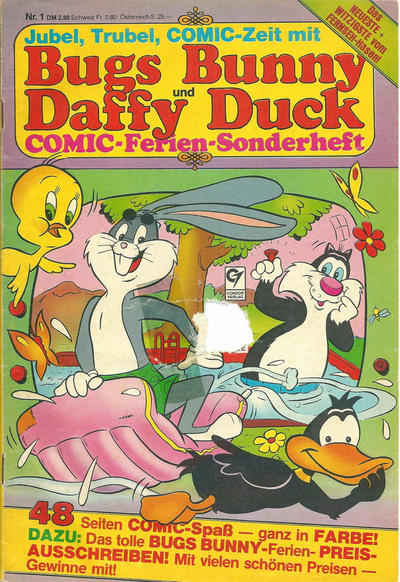 Cover for Bugs Bunny und Daffy Duck (Condor, 1984 series) #1