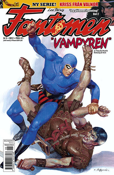 Cover for Fantomen (Egmont, 1997 series) #5/2012