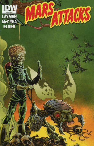 Cover for Mars Attacks (IDW, 2012 series) #4
