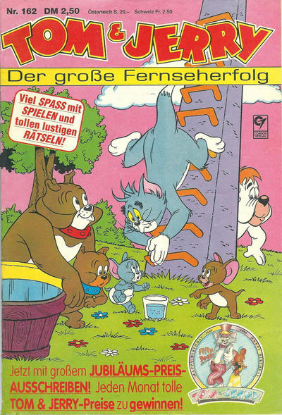 Cover for Tom & Jerry (Condor, 1976 series) #162
