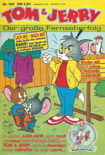 Cover for Tom & Jerry (Condor, 1976 series) #163