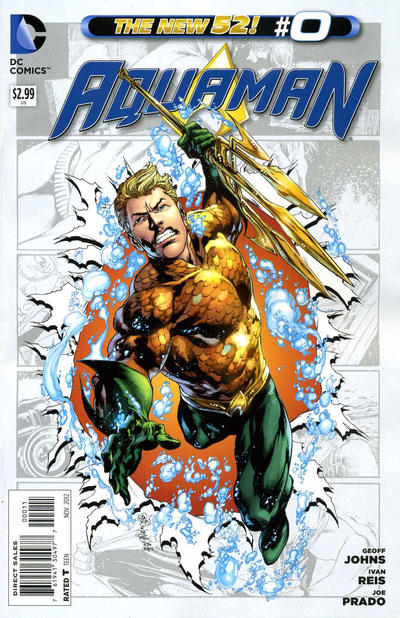 Cover for Aquaman (DC, 2011 series) #0