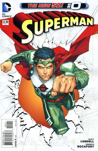 Cover for Superman (DC, 2011 series) #0 [Direct Sales]