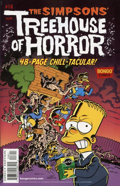 Cover for Treehouse of Horror (Bongo, 1995 series) #18