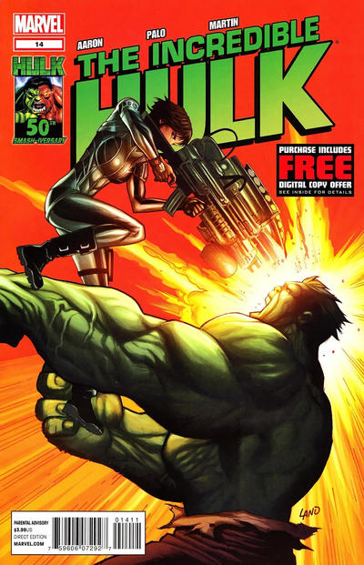 Cover for Incredible Hulk (Marvel, 2011 series) #14