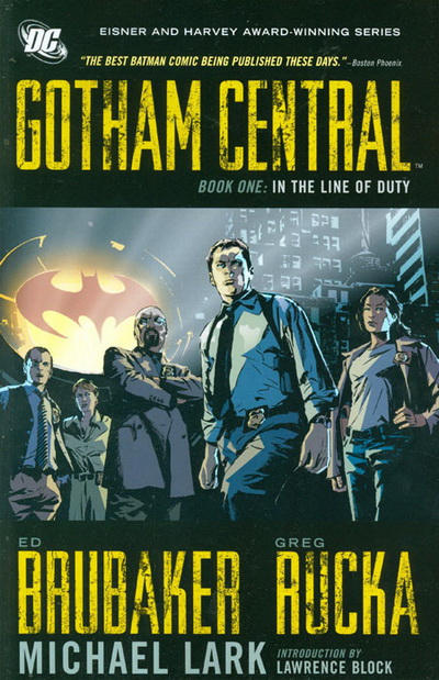 Cover for Gotham Central (DC, 2011 series) #1 - In the Line of Duty