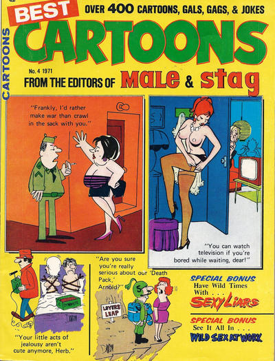Cover for Best Cartoons from the Editors of Male & Stag (Marvel, 1970 series) #v1#4