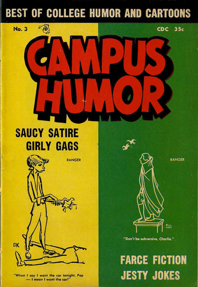 Cover for Campus Humor (Charlton, 1957 series) #3