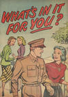 Cover for What's in It for You? (Harvey, 1950 ? series) 