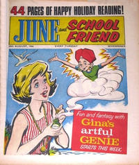 Cover Thumbnail for June and School Friend (IPC, 1965 series) #20 August 1966