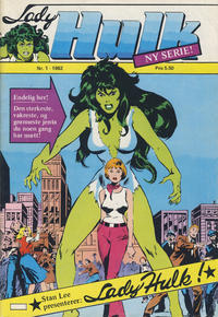 Cover Thumbnail for Lady Hulk (Atlantic Forlag, 1982 series) #1/1982