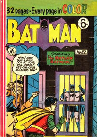 Cover for Batman (K. G. Murray, 1950 series) #82