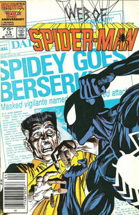 Cover Thumbnail for Web of Spider-Man (Marvel, 1985 series) #13 [Newsstand]