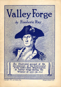 Cover for Valley Forge (Frederic Ray, 1951 series) [Blue/White Cover]