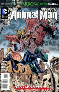 Cover for Animal Man (DC, 2011 series) #13