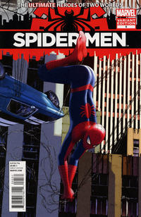 Cover Thumbnail for Spider-Men (Marvel, 2012 series) #5 [Variant Edition - Travis Charest Cover]