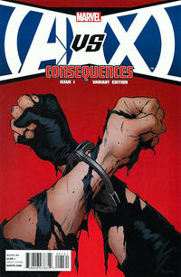 Cover for AVX: Consequences (Marvel, 2012 series) #1 [Variant Cover by Paolo Rivera]