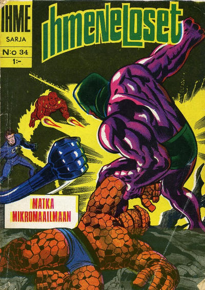 Cover for Ihmesarja (Kuvajulkaisut, 1967 series) #34