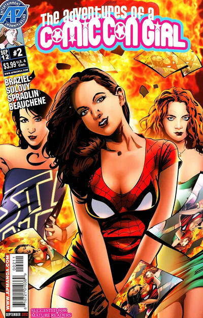 Cover for The Adventures of a Comic Con Girl (Antarctic Press, 2012 series) #2