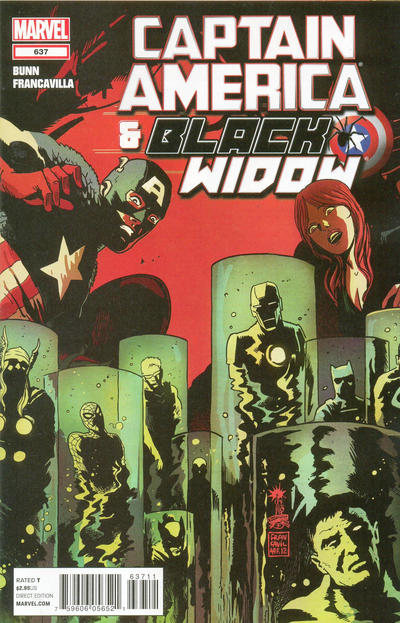 Cover for Captain America and Black Widow (Marvel, 2012 series) #637