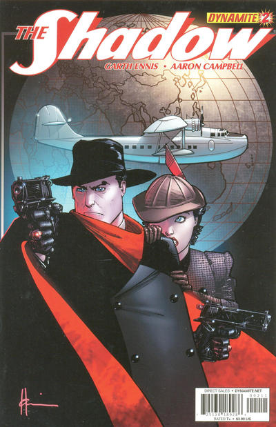 Cover for The Shadow (Dynamite Entertainment, 2012 series) #2 [Cover B - Howard Chaykin]