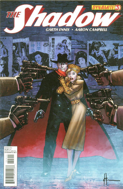 Cover for The Shadow (Dynamite Entertainment, 2012 series) #3 [Cover B]