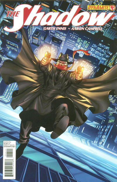 Cover for The Shadow (Dynamite Entertainment, 2012 series) #4 [Cover D - Sean Chen]