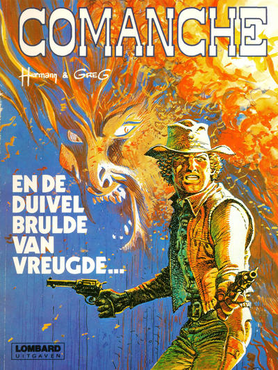 Cover for Comanche (Le Lombard, 1972 series) #[9] - En de duivel brulde van vreugde... [Eerste druk (nummerloos)]