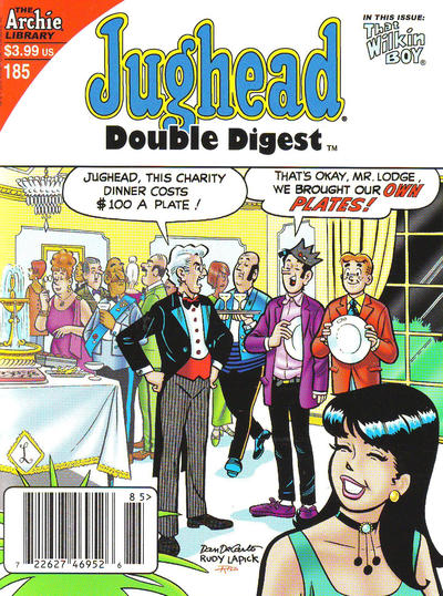 Cover for Jughead's Double Digest (Archie, 1989 series) #185 [Newsstand]