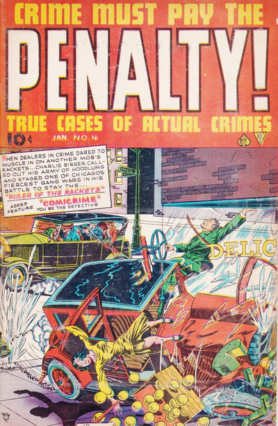 Cover for Crime Must Pay the Penalty! (Ace International, 1948 ? series) #4