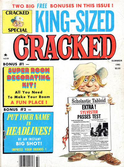 Cover for King-Sized Cracked (Major Publications, 1967 series) #17
